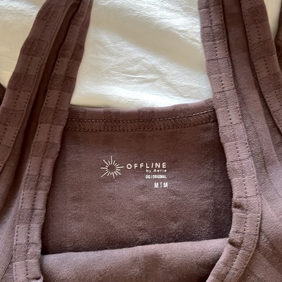 NWT Aerie Offline Matching Set - Brown - Picture 6 of 7